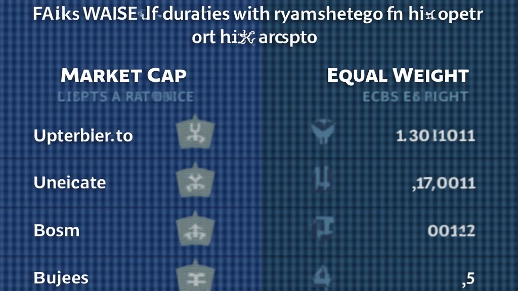 HIBT crypto stocks market cap weighted vs equal weight