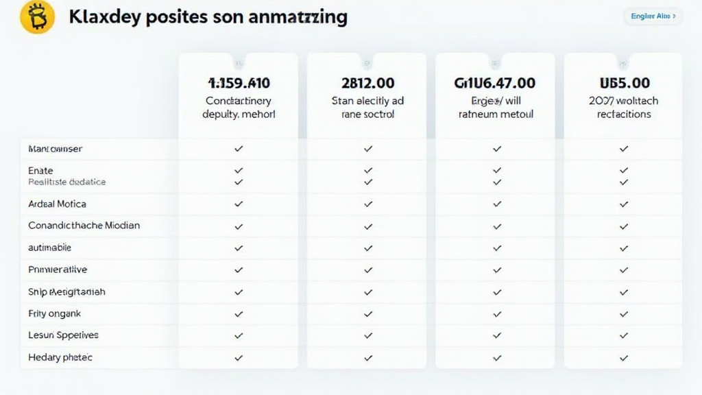 Altcoin exchange comparison checklists
