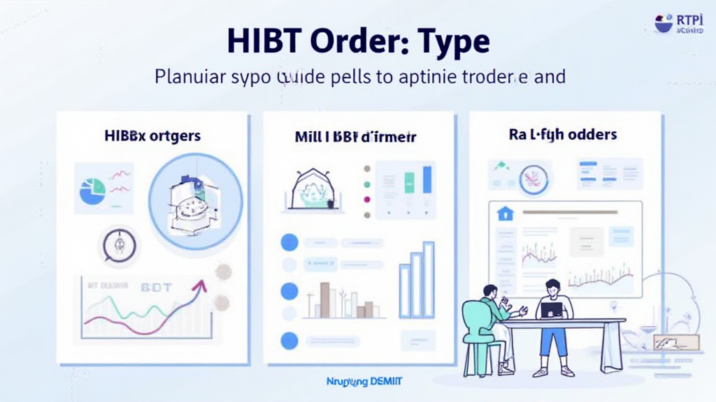 HIBT order types explained
