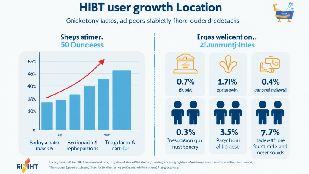 HIBT user growth metrics and stock analogies